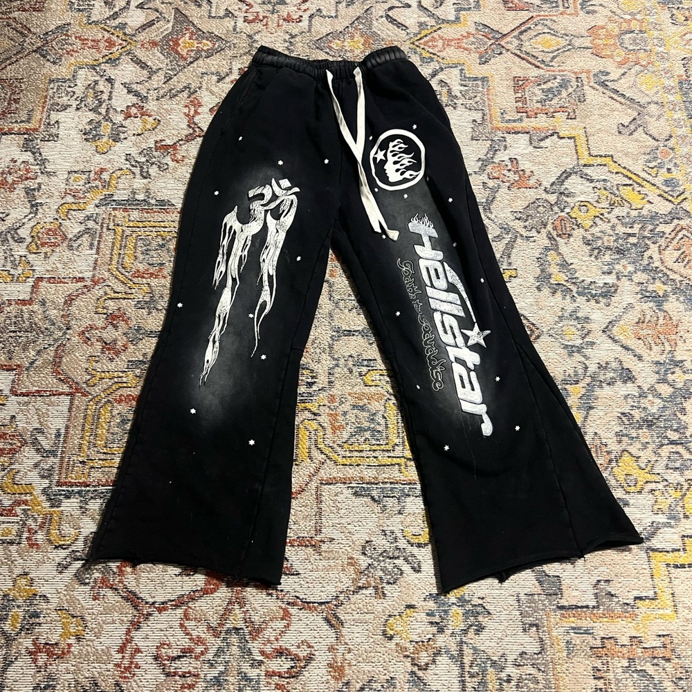 Helstar Black Graphic Sweatpants